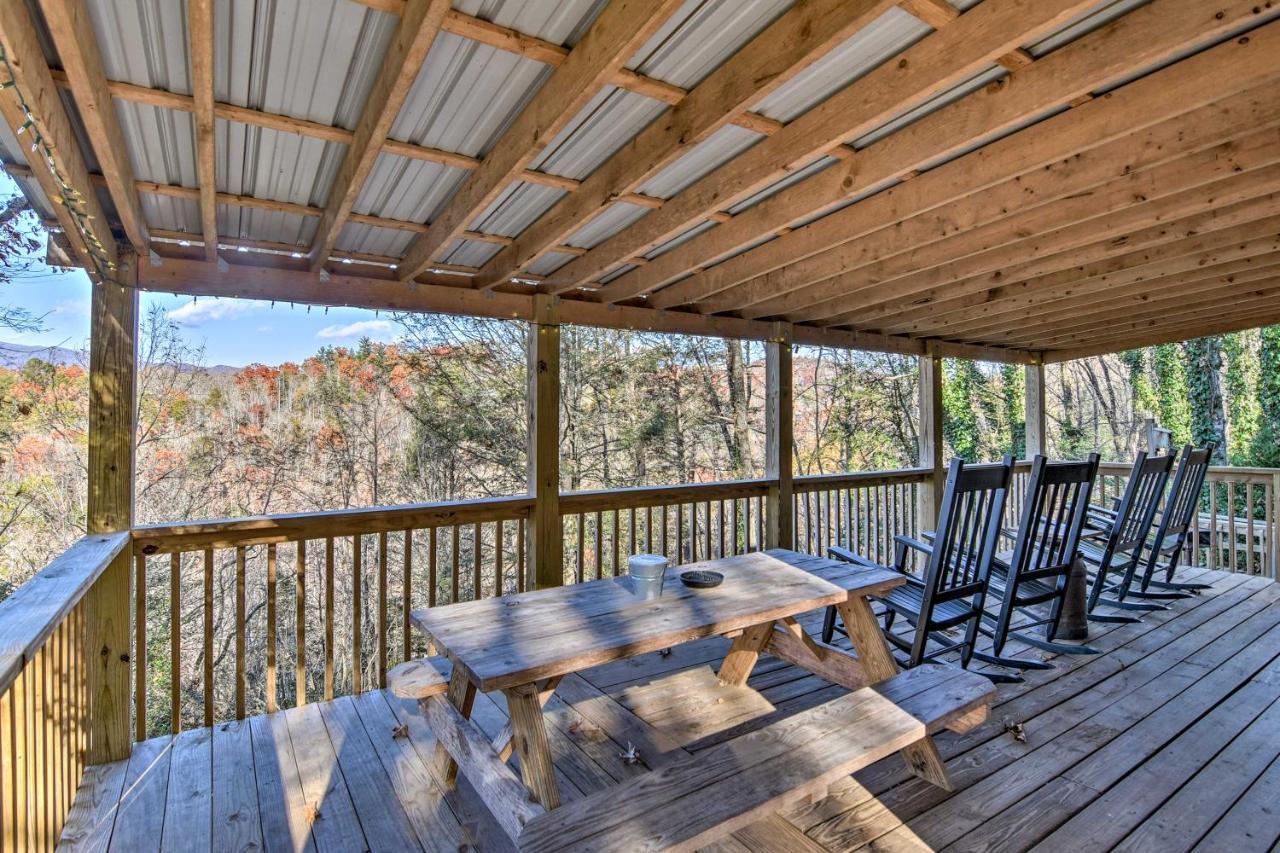 Natures Retreat With Hot Tub 7 Mi To Bryson City Whittier ภายนอก รูปภาพ