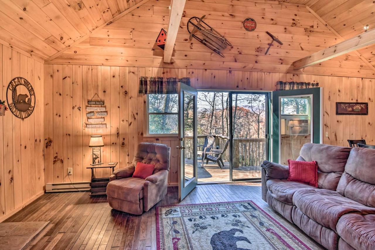 Natures Retreat With Hot Tub 7 Mi To Bryson City Whittier ภายนอก รูปภาพ
