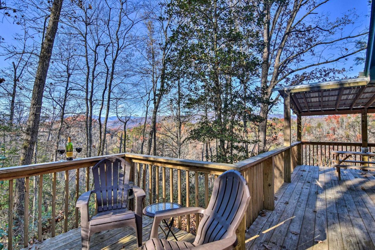 Natures Retreat With Hot Tub 7 Mi To Bryson City Whittier ภายนอก รูปภาพ