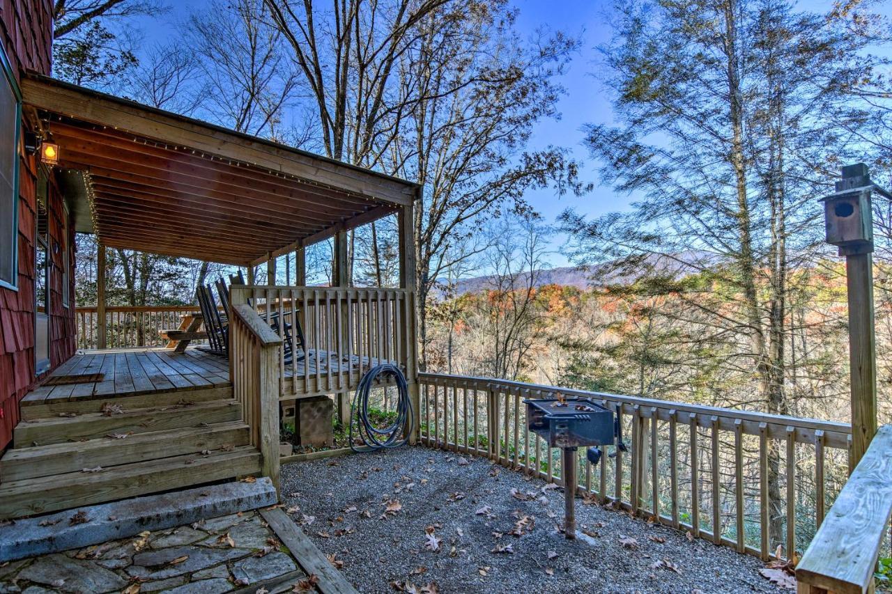 Natures Retreat With Hot Tub 7 Mi To Bryson City Whittier ภายนอก รูปภาพ